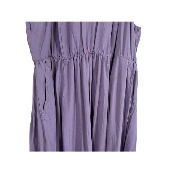 Torrid Neutral Tank Midi Dress 2X Purple Feminine Boho Indie Festival School 80s - Picture 4 of 14